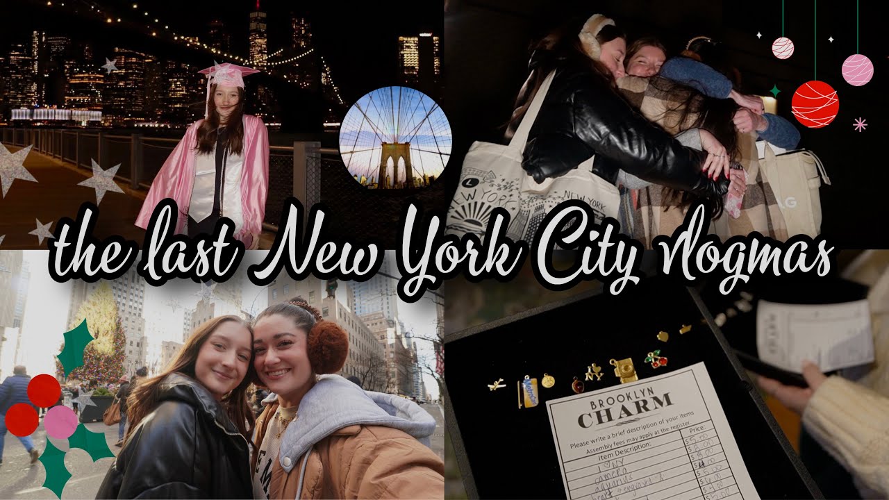 the last VLOGMAS IN THE CITY! Brooklyn Charm!!! & leaving doesn't go as planned.. VLOGMAS DAY 22