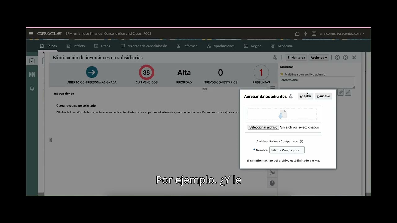 Herramienta para Cierre Mensual Eficiente y Consolidación Financiera Empresarial