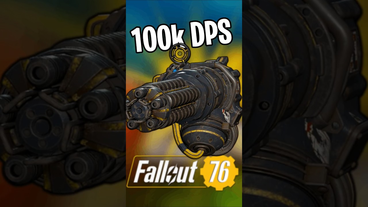 Gauss Mini 100k DPS Build Is BROKEN 💥| FO76