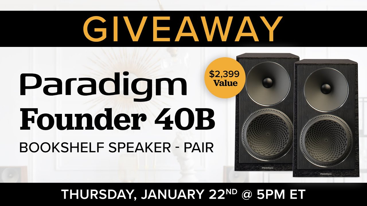 Live with Paradigm + Founder Series Giveaway