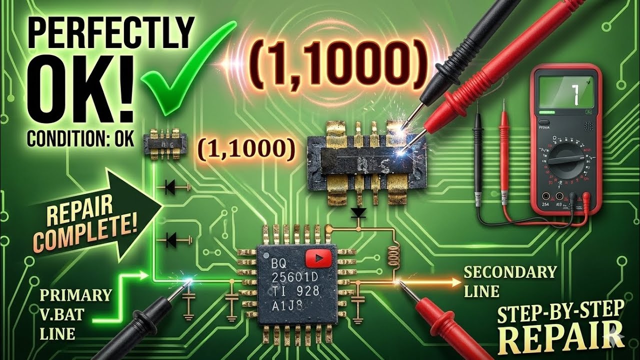 Dead Phone Repairing: Primary vs Secondary Line Explained! 📱⚡