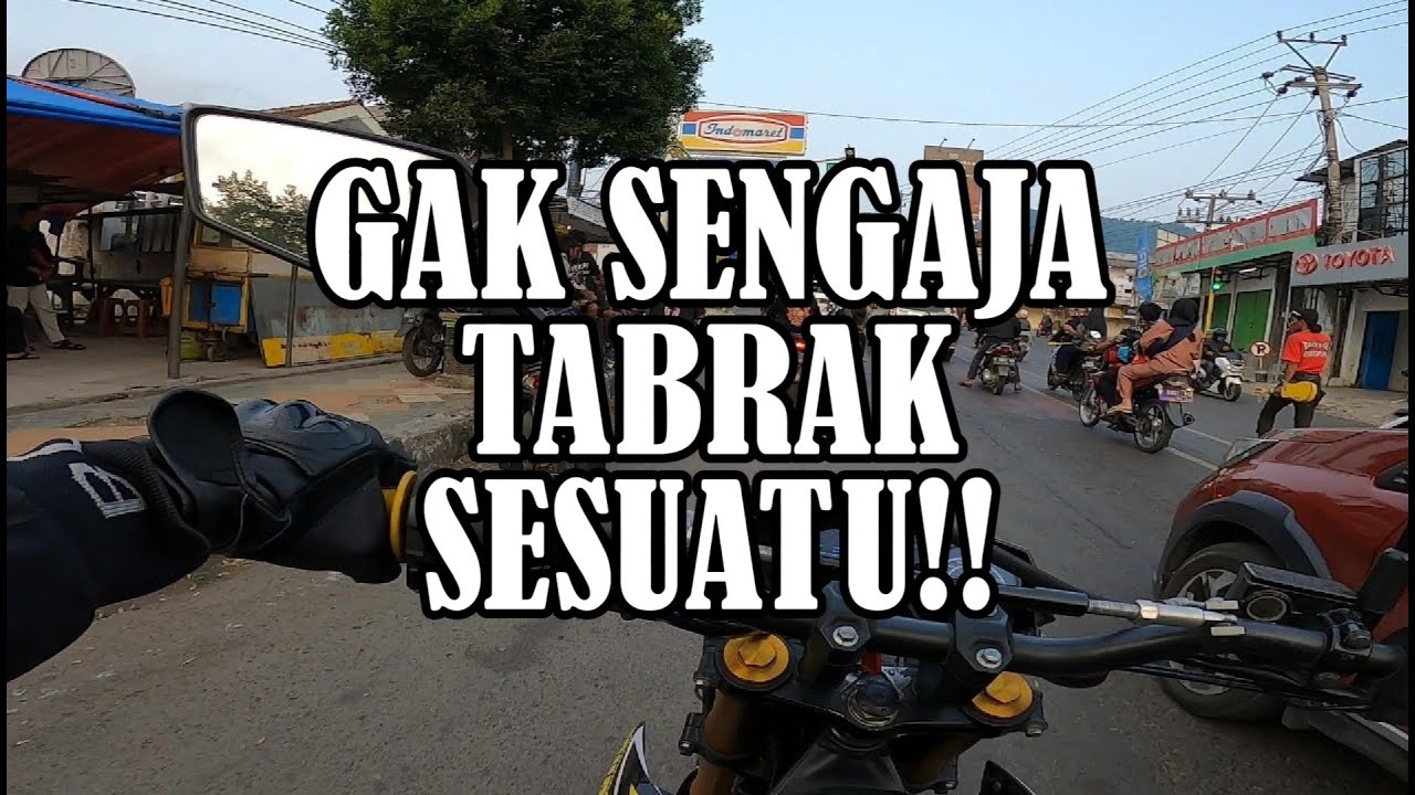 Vlog (Pelabuhan Ratu - Cibadak)Lewat Jalur Cikidang ~ Gak Sengaja Tabrak Sesuatu
