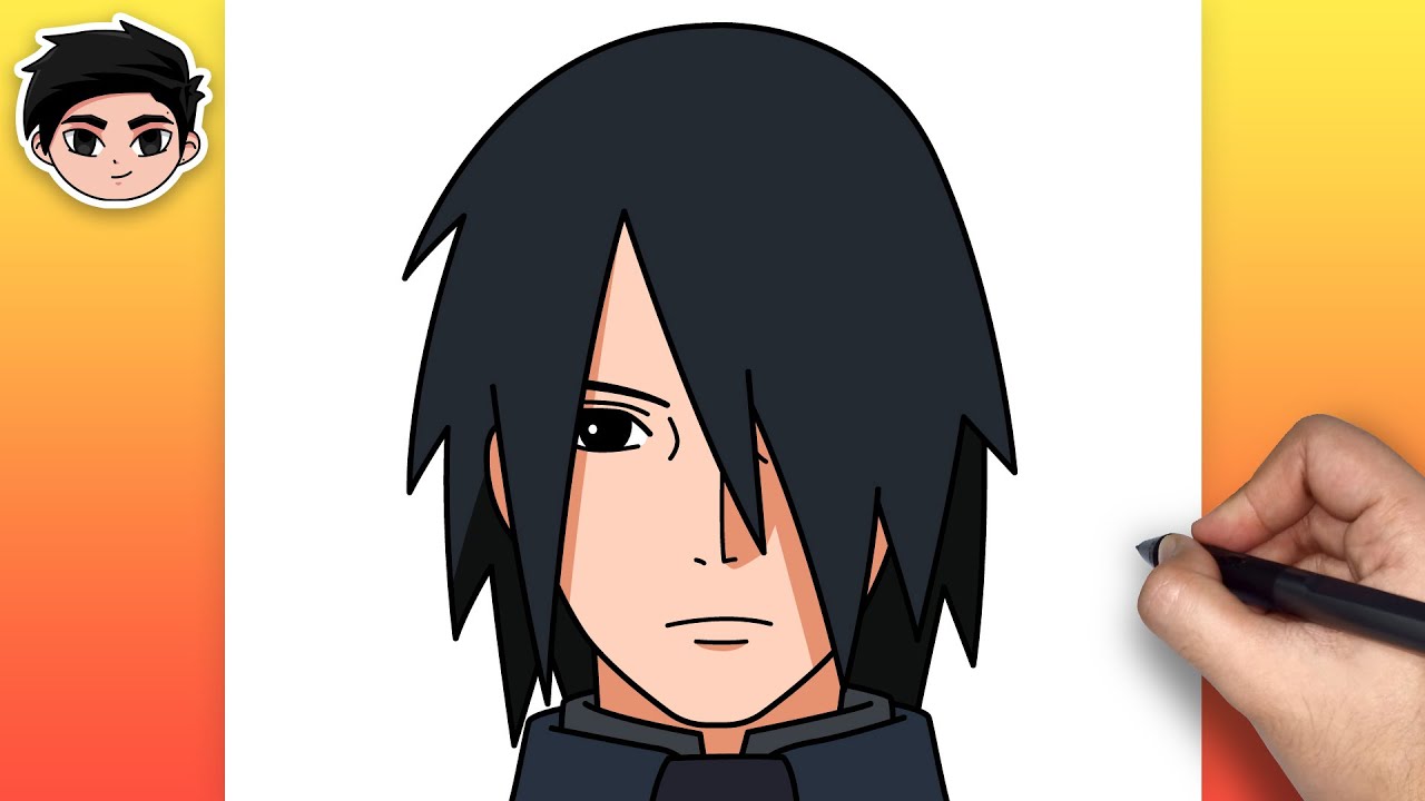 Como Desenhar SASUKE Adult (Boruto)
