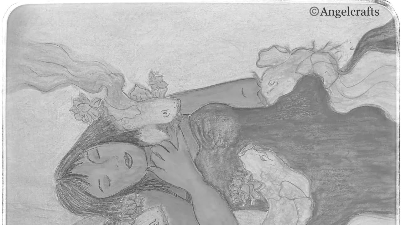 #artcare Work on a print of a painting I made earlier; “Life is a journey” part one cut short 🙈 😇