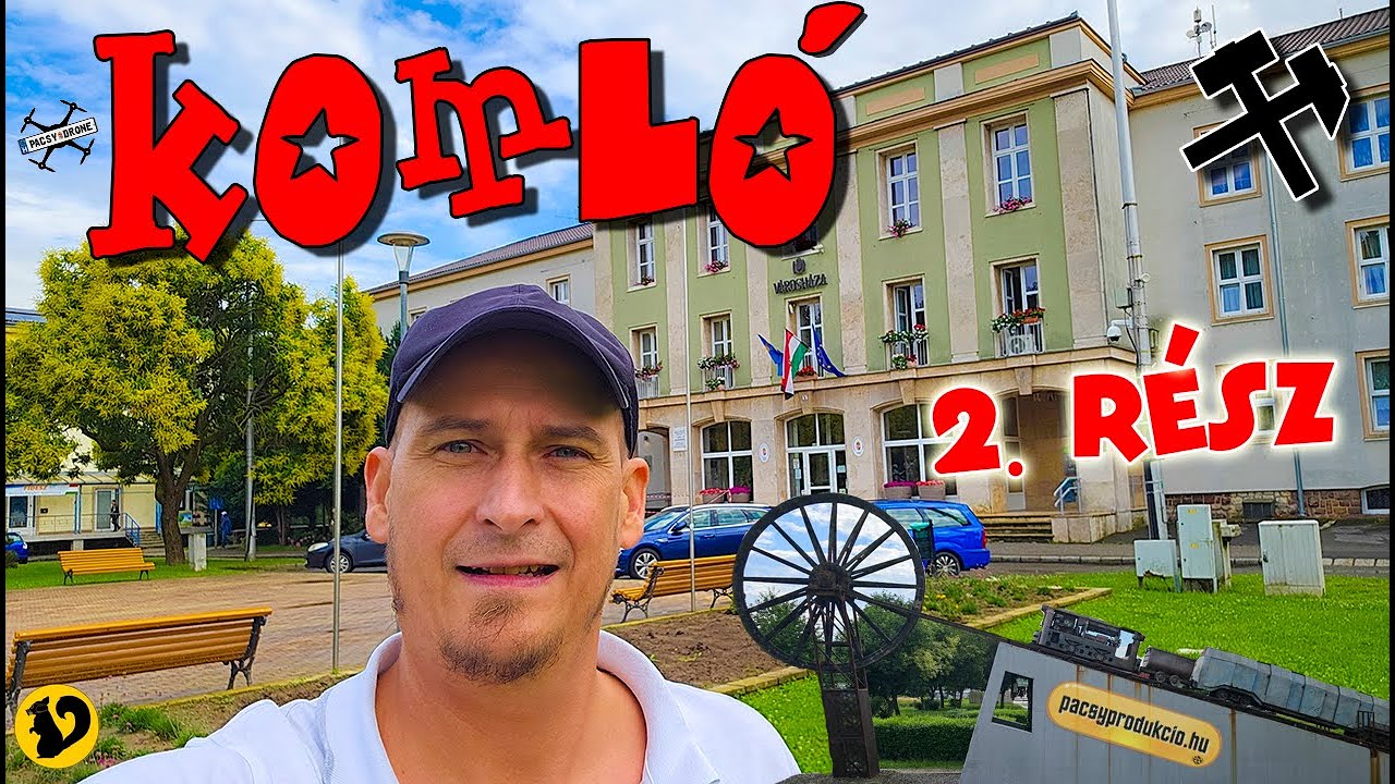 🇭🇺 Komló - Baranya Vármegye gyöngyszemei (2.rész) #komló #drone #bánya