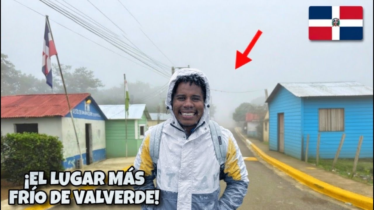 ¡WUAO! Visitando El lugar MÁS FRÍO 🥶🧊 de la Línea Noroeste 😱 RD🇩🇴 | Paradero