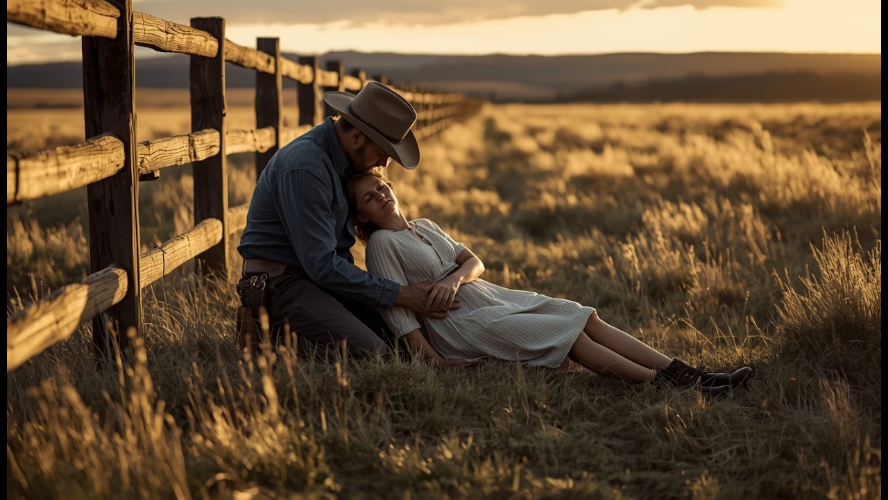 She Collapsed by the Fence Line — The Cowboy Lifted Her Gently and Said, “You’ll Wake Up Safe Now”