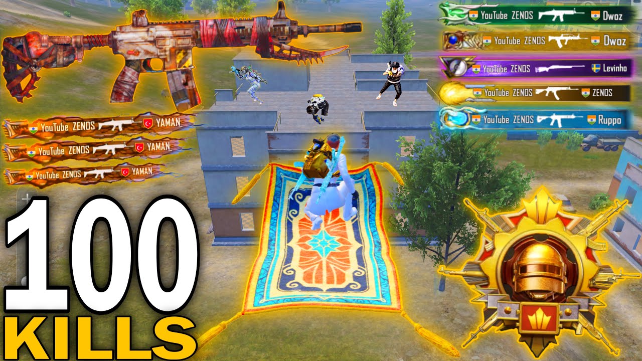 100 KILLS!! 🤯 FULL CONQUEROR LOBBY LANDED IN ONE PLACE… THIS WAS A WARZONE 🔥😱Pubg Mobile