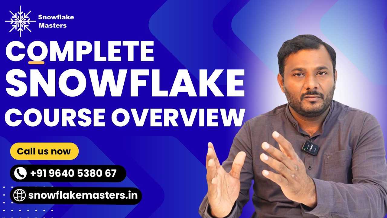 Snowflake Training in Hyderabad 2026 | Complete Course Overview | Snowflake Masters