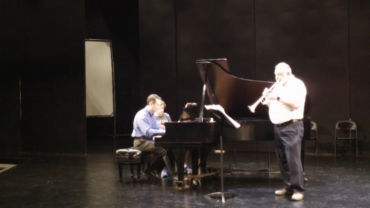 Vince DiMartino performs Kennan Sonata for Trumpet