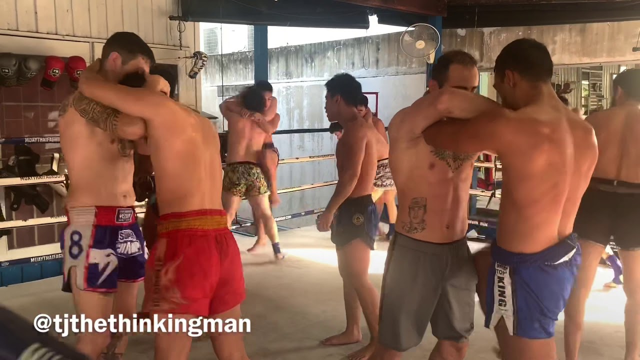 FA Group Muay Thai clinch