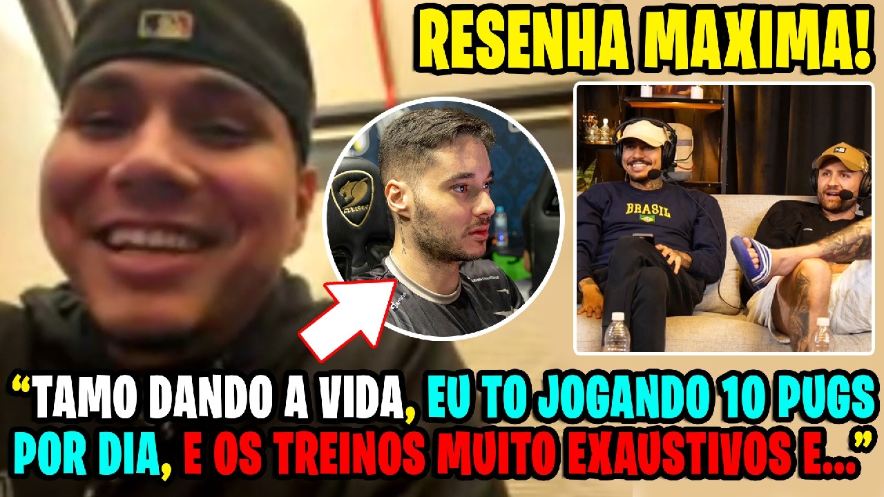 MUITA RESENHA!! 😂📢 ENTREVISTA COM O HEN1 NO TIME NOVO AP&Oacute;S VENCEREM A LIQUID!!