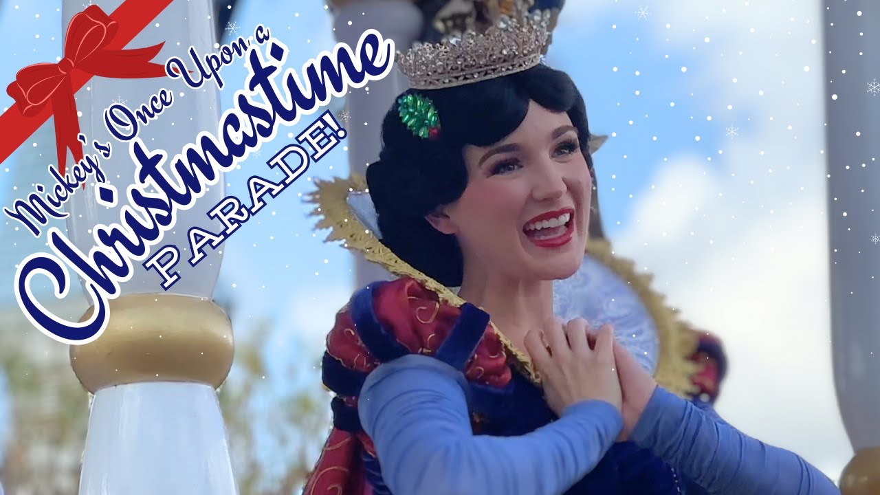 2024 Mickey's Once Upon a Christmastime Parade | Walt Disney World | Christmas | Tally the Elf!