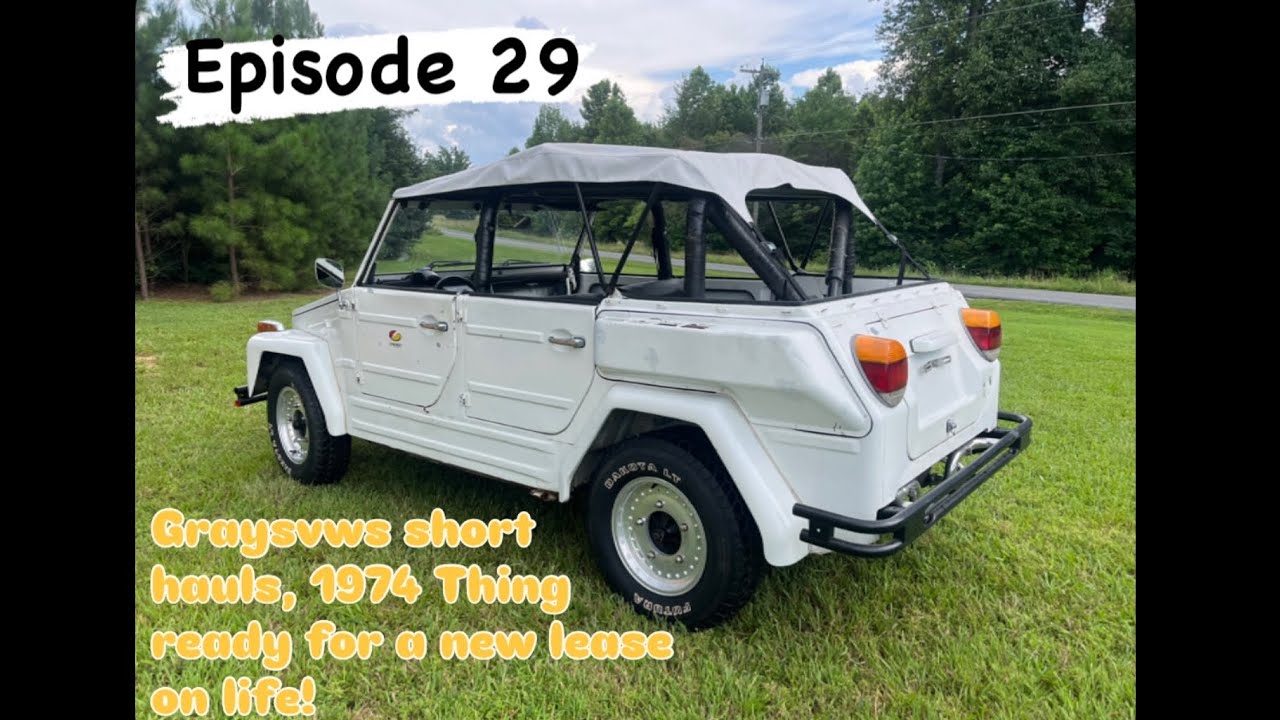 1974 Volkswagen Thing put back on the road after a several year hibernation.  Drive ‘em!