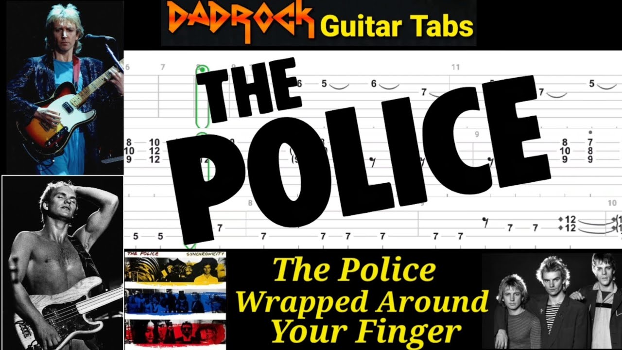 Wrapped Around Your Finger - The Police - Guitar + Bass TABS Lesson 
