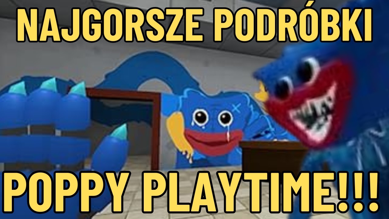 Testuję *NAJGRSZE PODRÓBKI POPPY PLAYTIME* na Roblox!