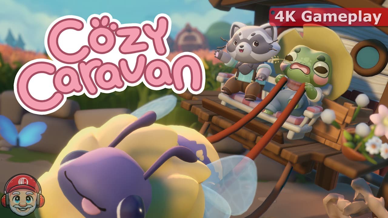 Cozy Caravan 4K Gameplay Longplay [First Hour+] on Nintendo Switch 2