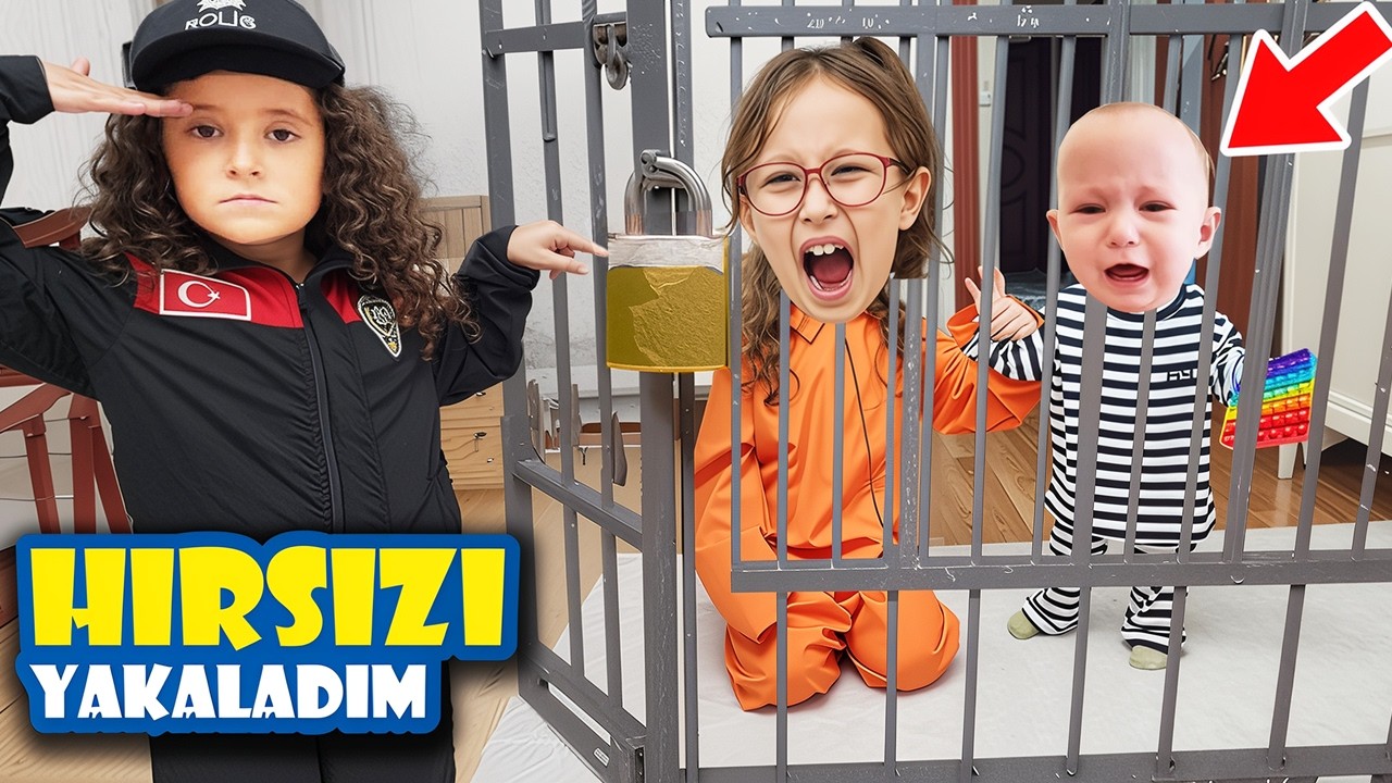 EVİMİZE HIRSIZ GİRMİŞ !! BANU ALYA HERŞEYİ ÇALMIŞ !! HEMEN YAKALAYALIM !!