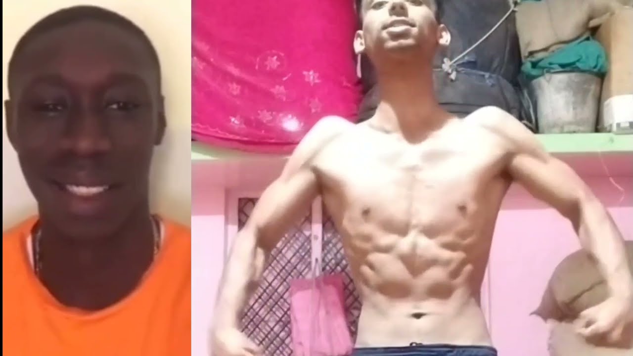 Khaby lame react indian fitness boy #khabylame #shorts