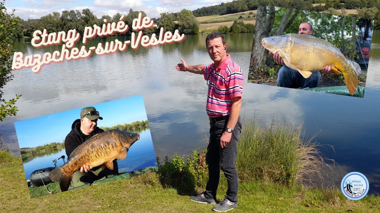 peche a la carpe à Bazoches dans l'Aisne (02) Hauts-de-France