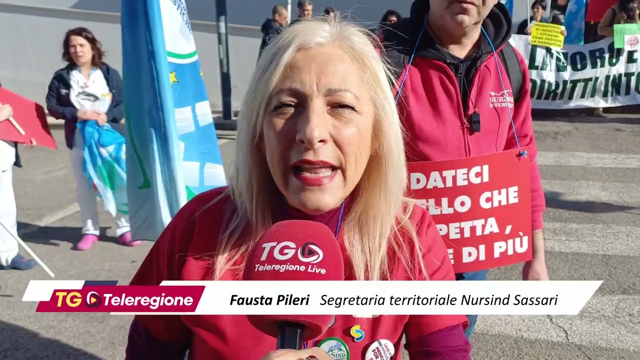 Aou di Sassari, arretrati bloccati da due anni: Nursind in piazza contro l’azienda sanitaria