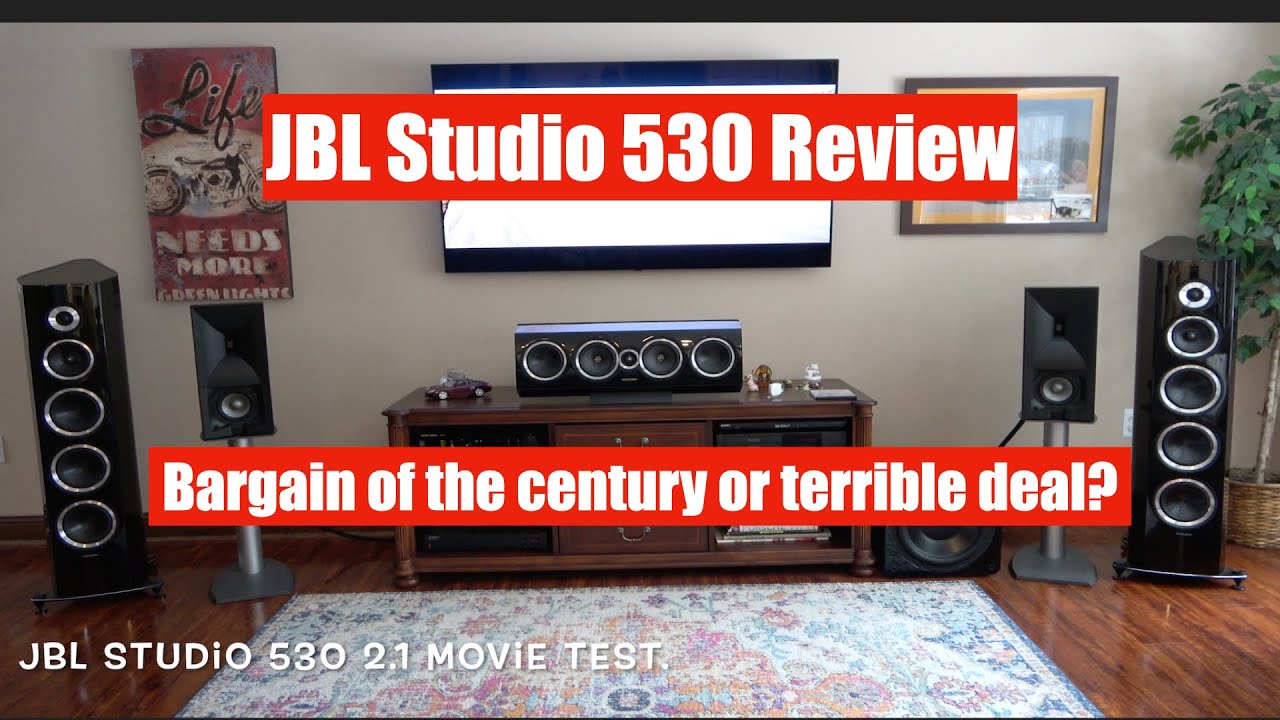 A Review of The JBL Studio 530 Speakers