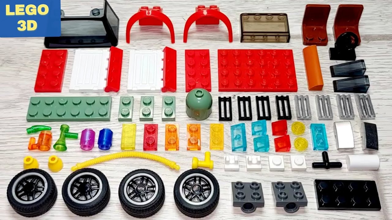 I make a LEGO ambulance truck