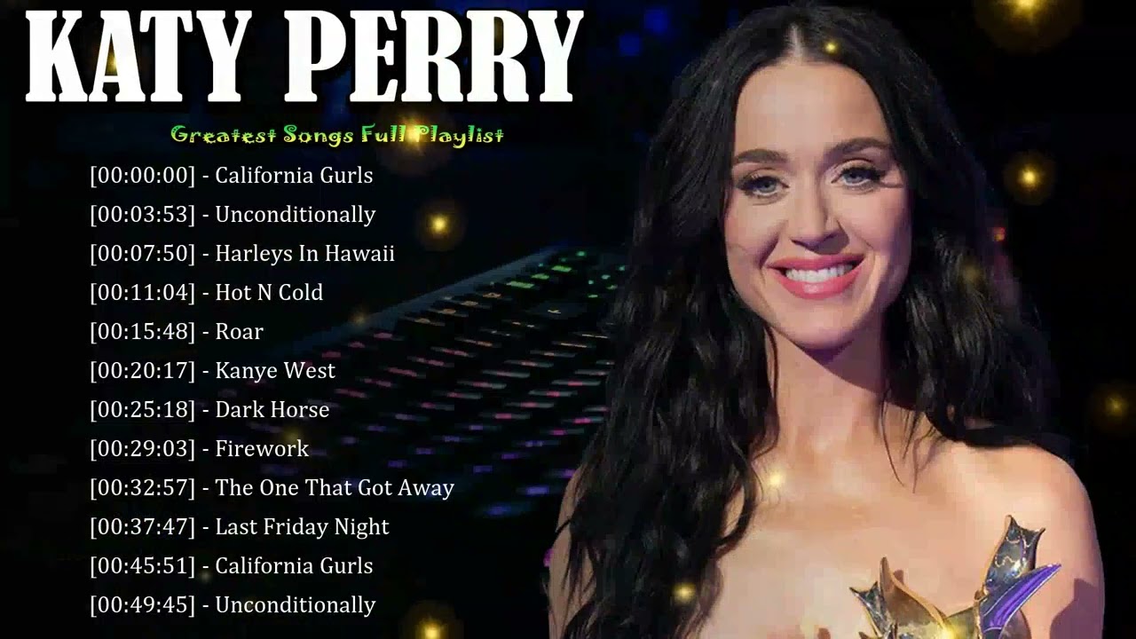 💫 Katy Perry – Emotional pop anthems remind hearts to shine even after falling down 🌟