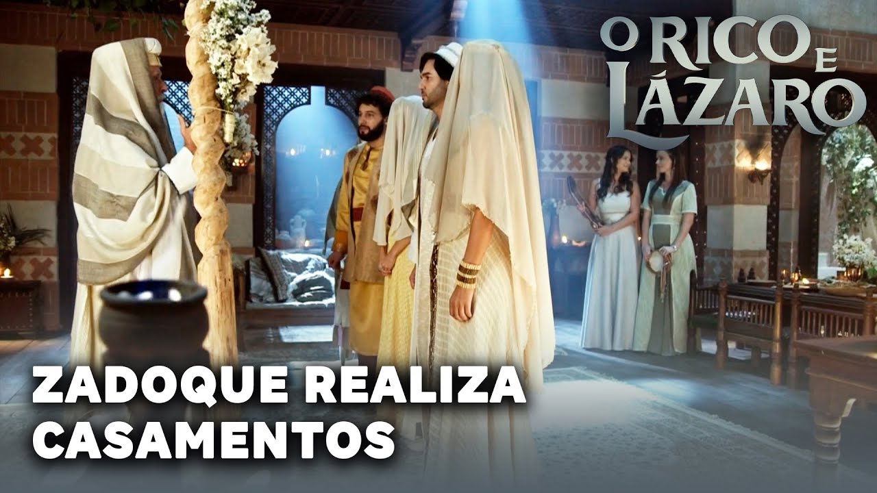 O RICO E LÁZARO: Hurzabum e Rebeca, Gadise e Matias se casam