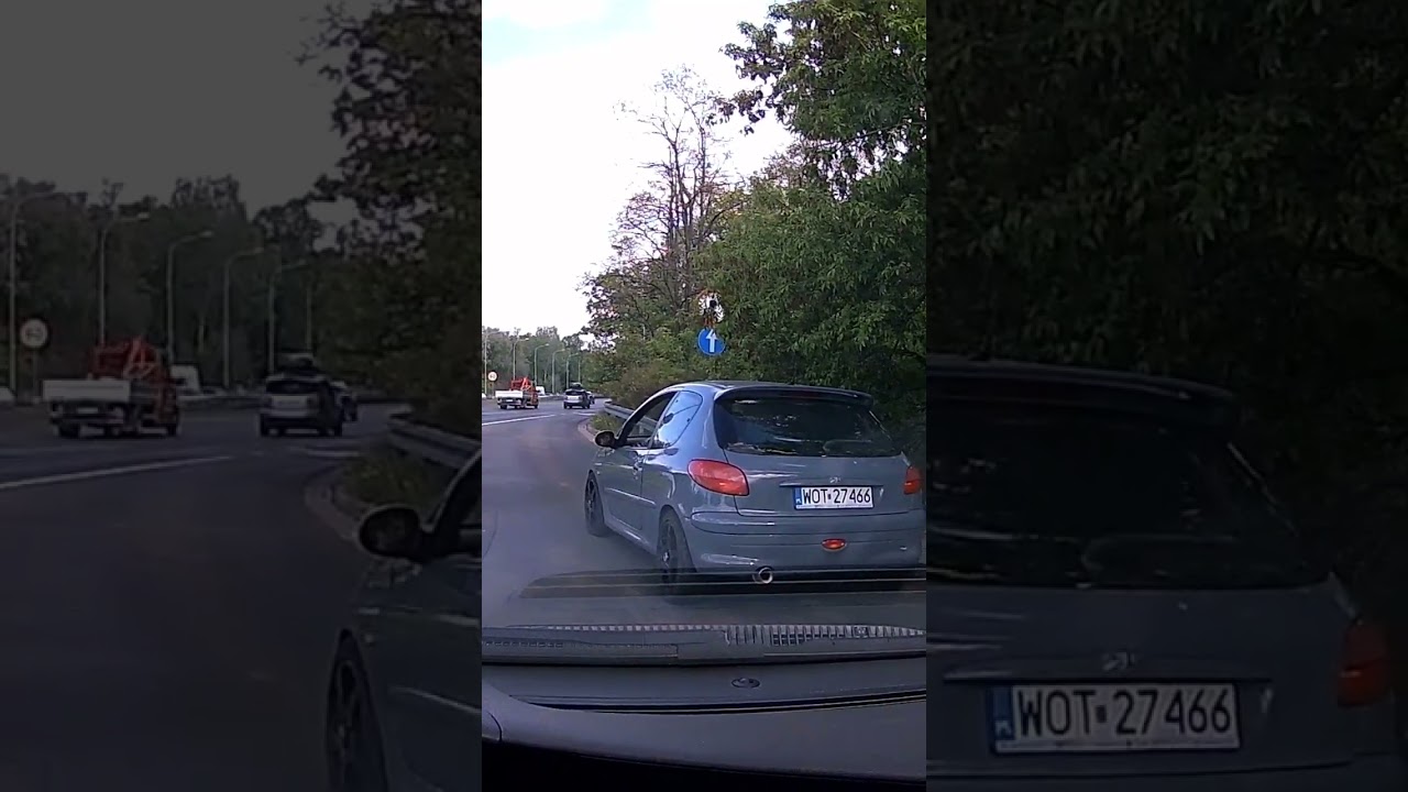 Kozak na drodze sam się załatwił / Karma wraca / STOP CHAM