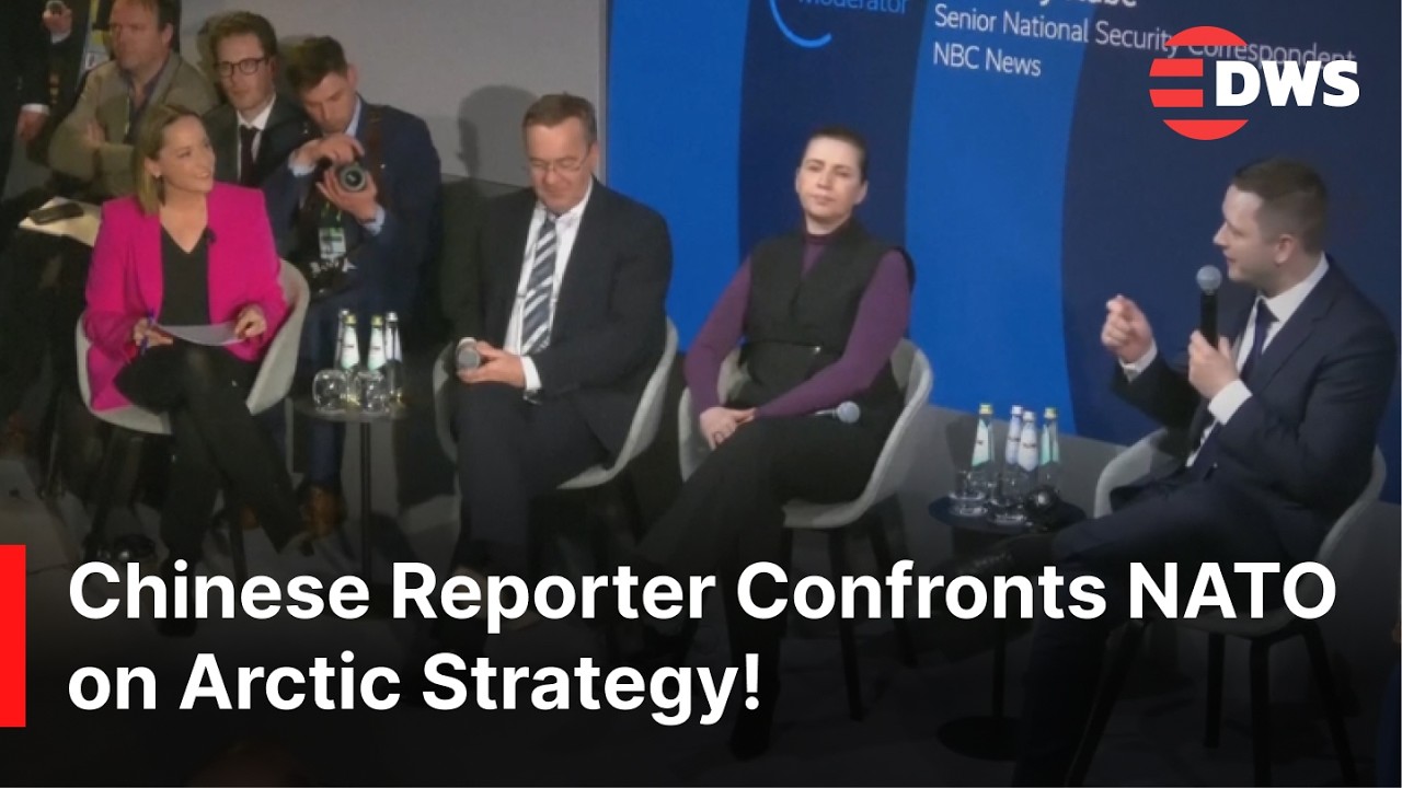 WATCH: Chinese Reporter Challenges NATO Arctic Strategy, Leaders Respond | DWS News | AC1Z