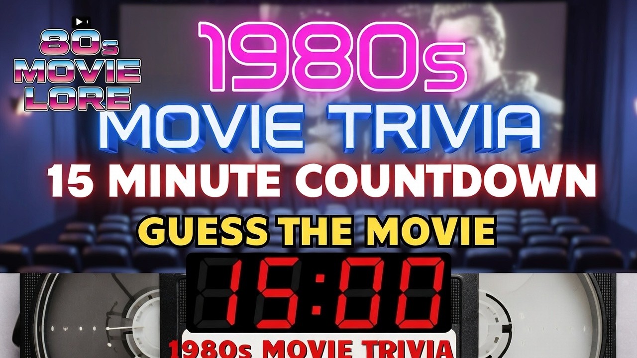 1980s Movie Trivia: 15-Minute Timed Challenge