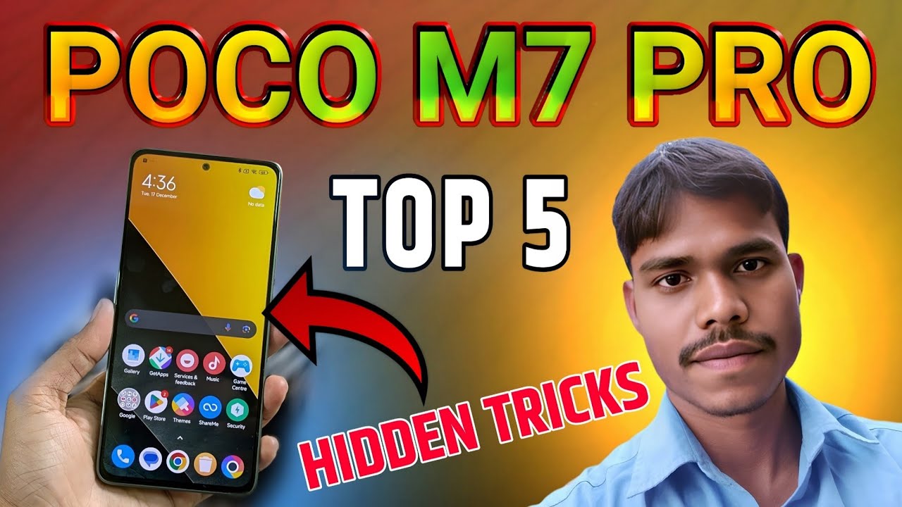 POCO M7 Pro 🔥 Top 5 Hidden Settings You Didn’t Know! POCO M7 Pro Secret Tips & Tricks ||#pocom7pro