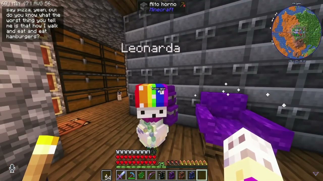 VEGETTA le comenta a LEONARDA que tiene el colesterol alto y ella le sale con esta RESPUESTA..😂😂