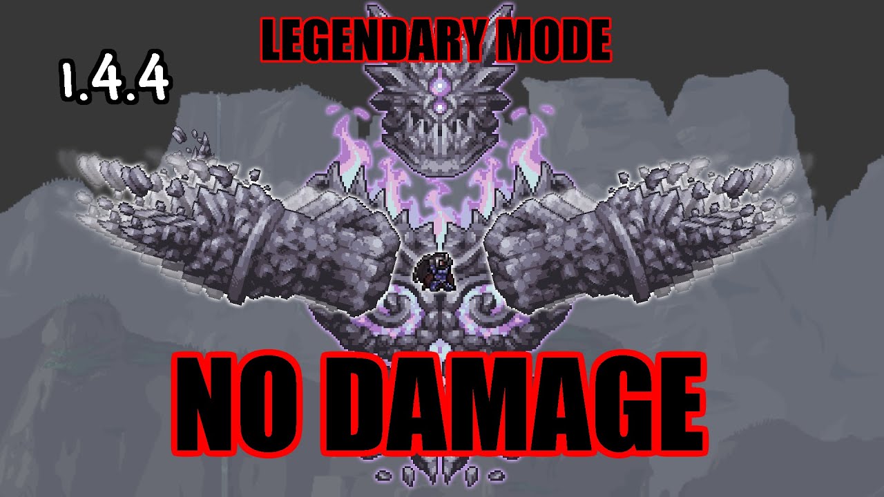 Terraria + Spirit Mod - All Bosses [Legendary Mode, No Damage, No Glyphs]