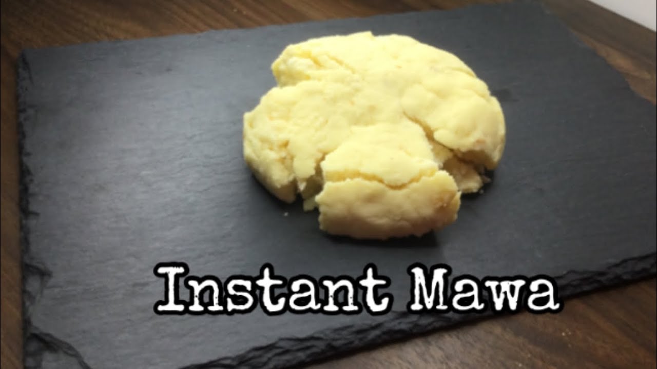 Instant Mawa without cream with just 3 ingredients | 10 minute recipe