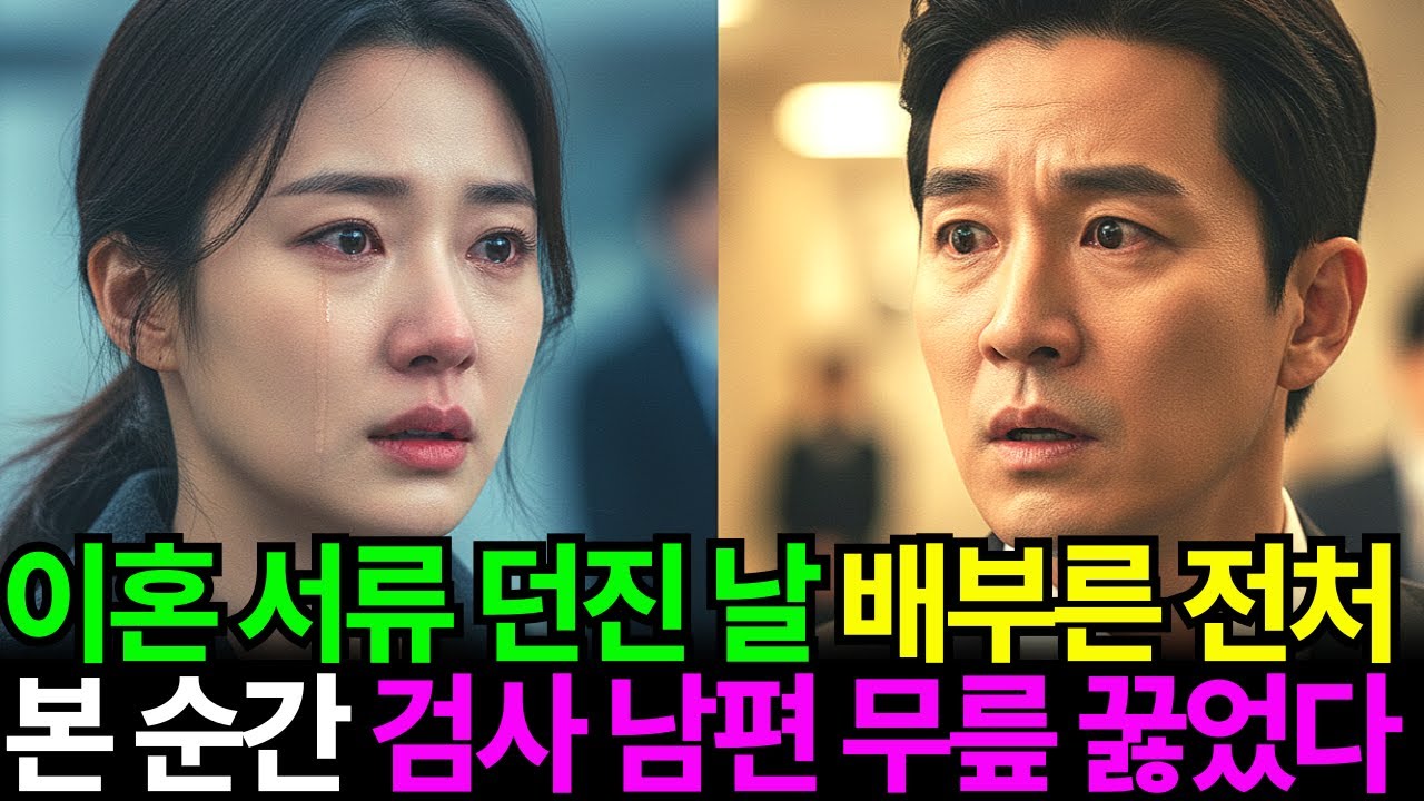 이혼서류 던지던 날, 안하무인 검사 남편은 배부른 전처를 보자 무릎을 꿇었습니다    | 오디오북  |  사연라디오  |  반전사연  |  감동사연