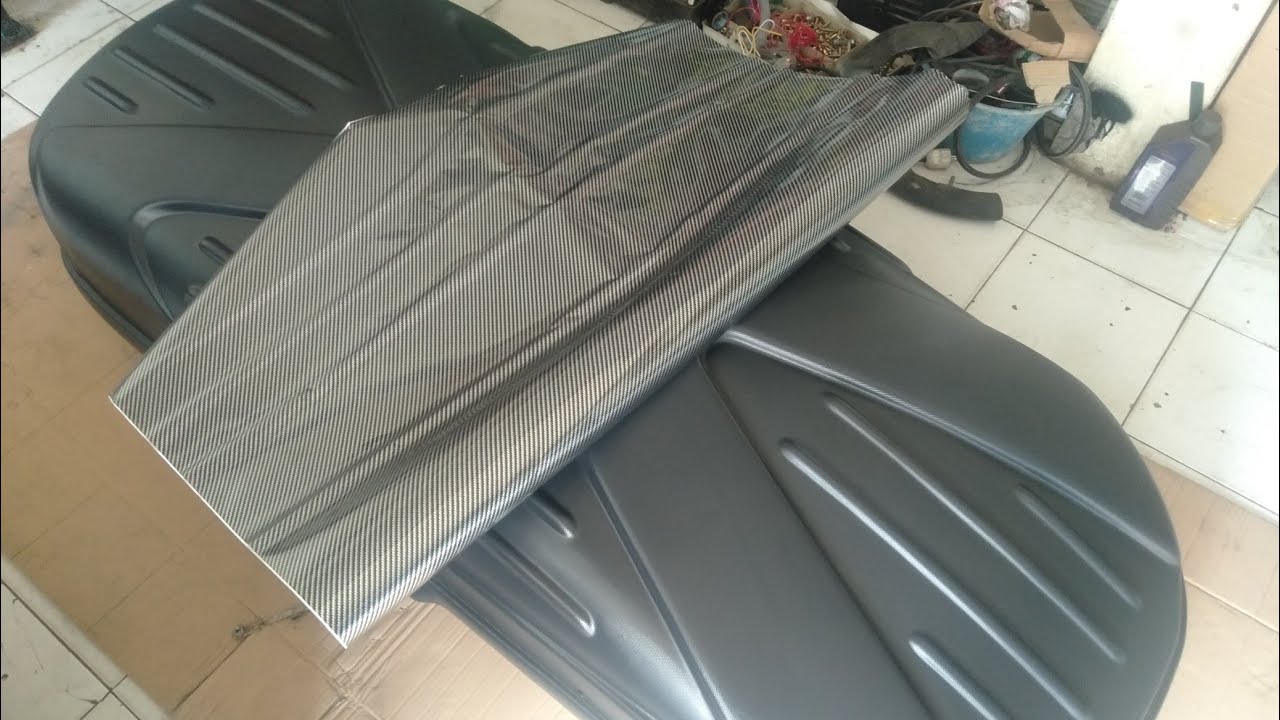 TUTORIAL WARPING ROOF BOX FULL CARBON 2 D SILVER