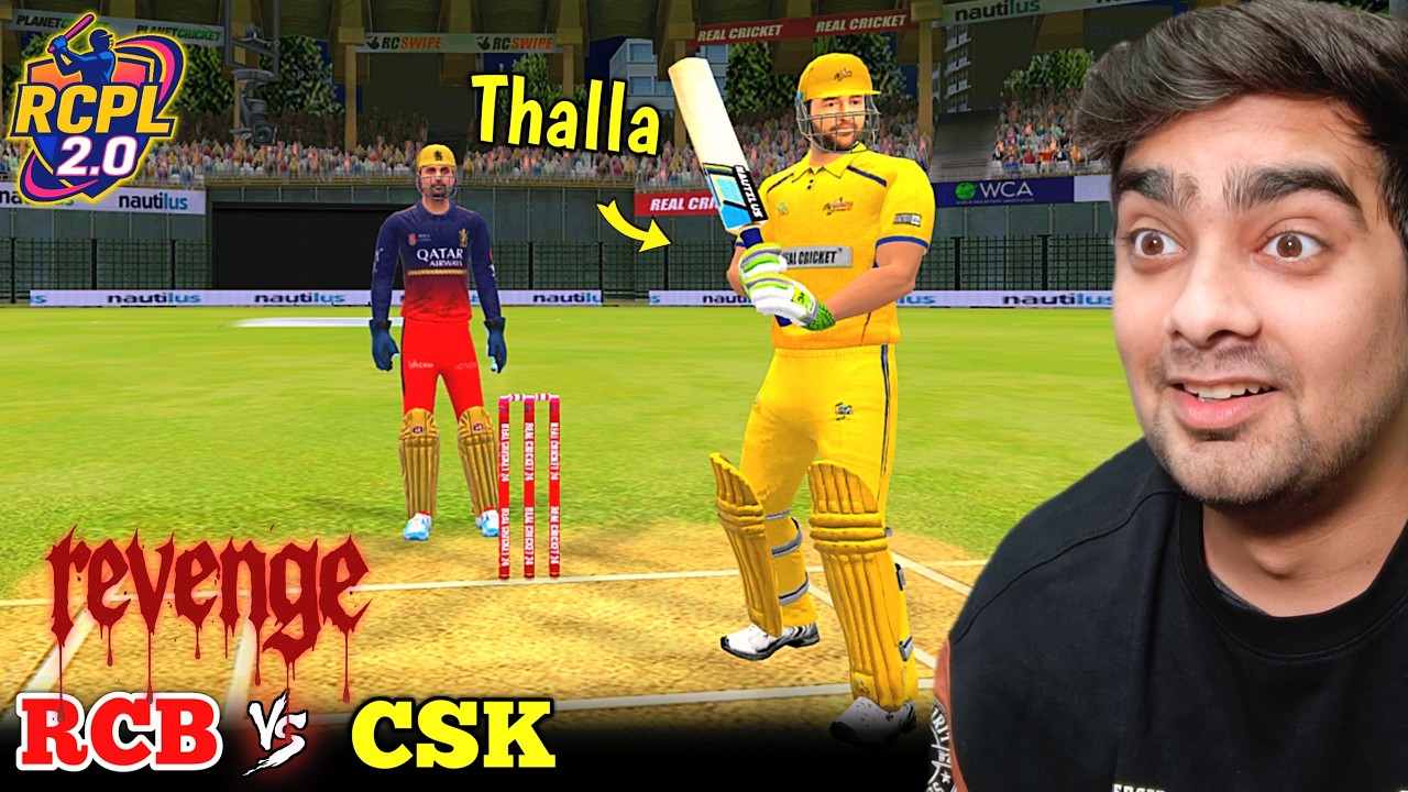 REVENGE! RCB Vs CSK RCPL 2025 (Expert Mode)