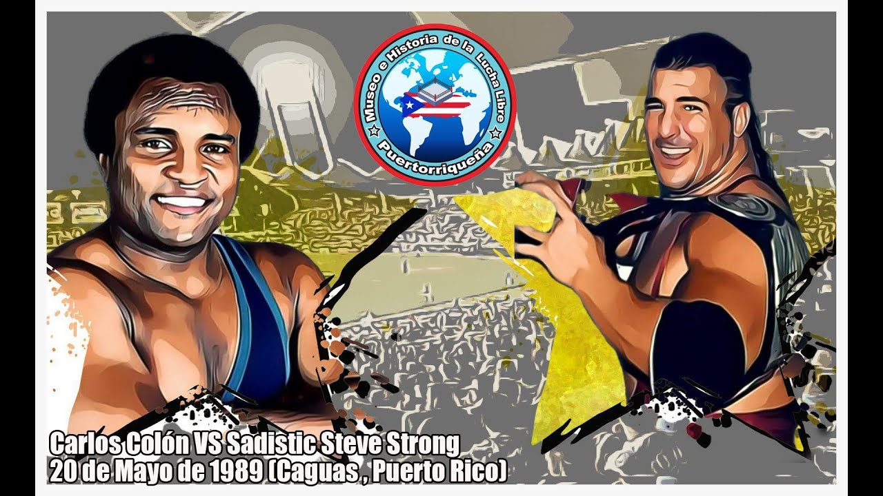 WWC 1989 Carlos Colón VS Sadistic Steve Strong Mayo 20, 1989