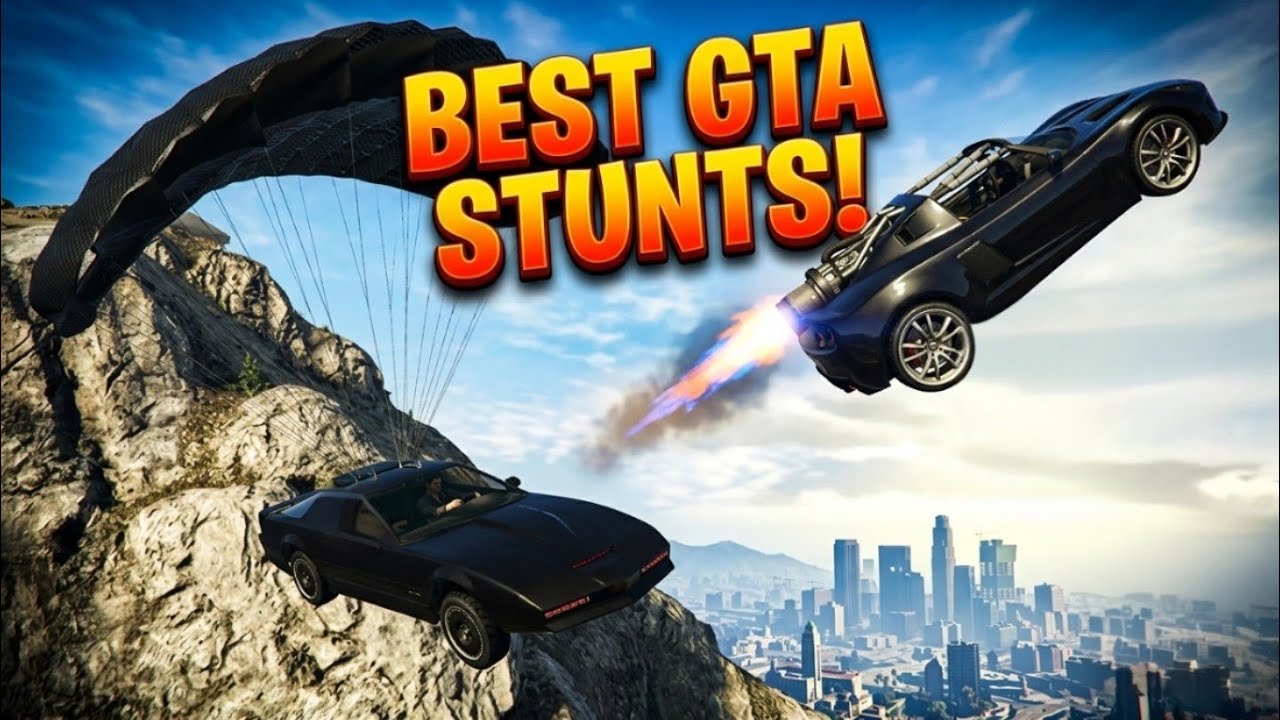GTA 5 Stunts You WON'T BELIEVE! (Scramjet, Ruiner 2000 & More)
