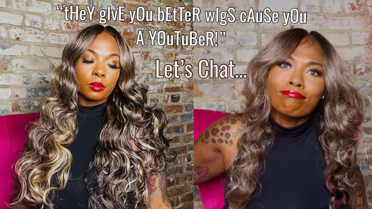 DO THEY SEND YOUTUBERS BETTER WIGS Sensationnel Synthetic Hair Dashly HD Lace Front Wig LACE UNIT 21
