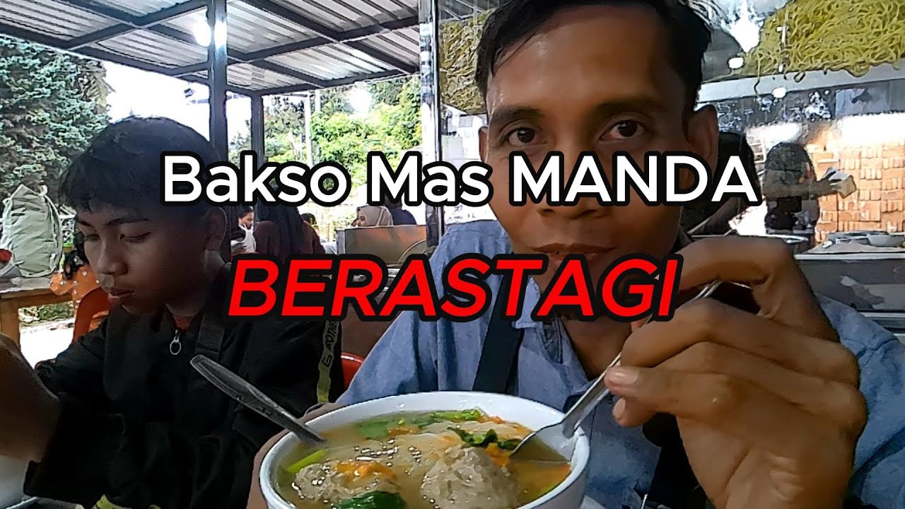 Bakso Mas Manda, kalau ke berastagi wajib singgah kesini