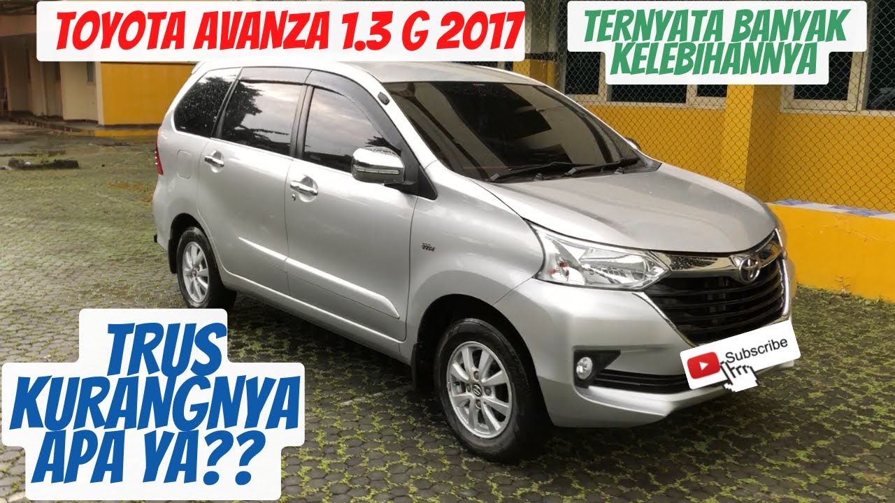 Toyota Avanza 2017 Tipe 1.3 G | Review Mobil