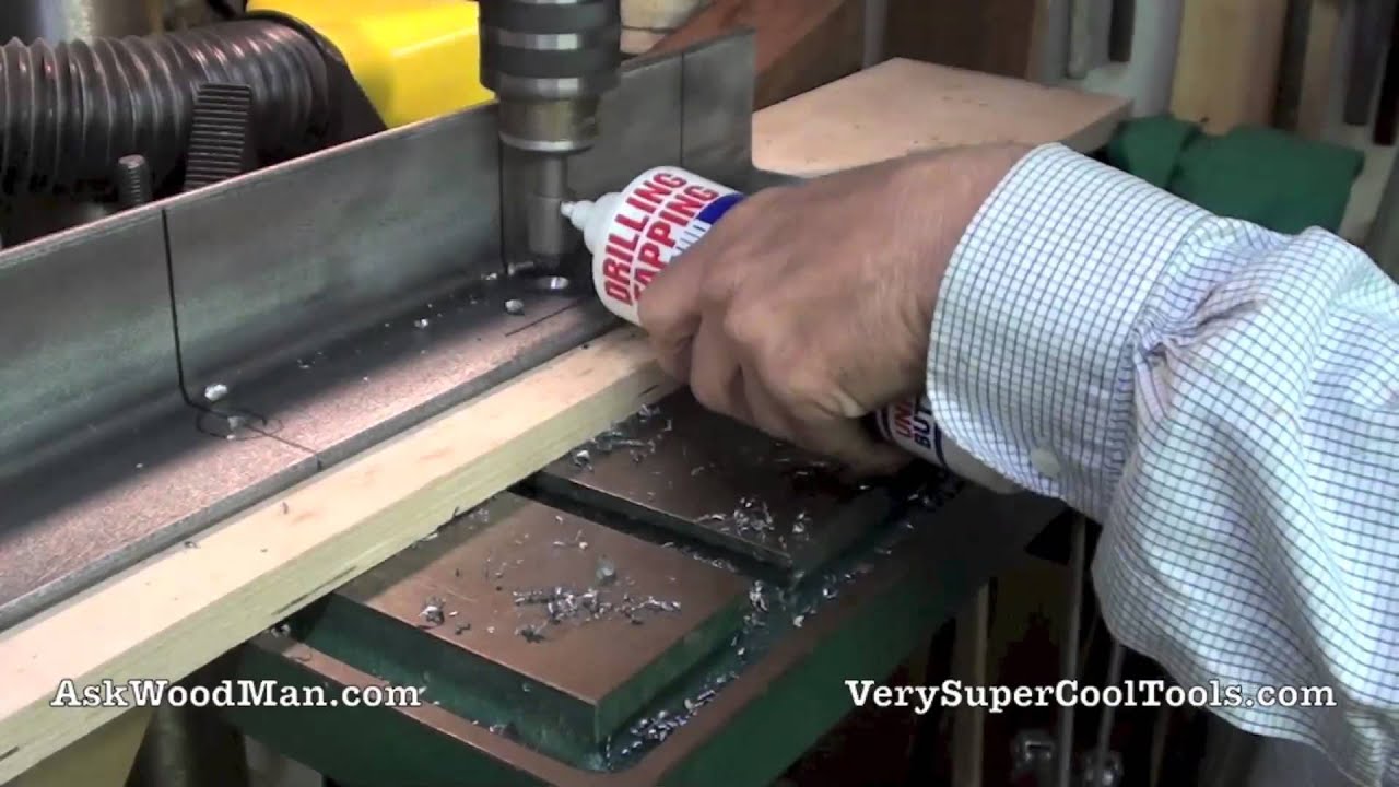 9 of 27: Countersinking On The Drill Press -- DIY Biesemeyer Style Guide Rail Series