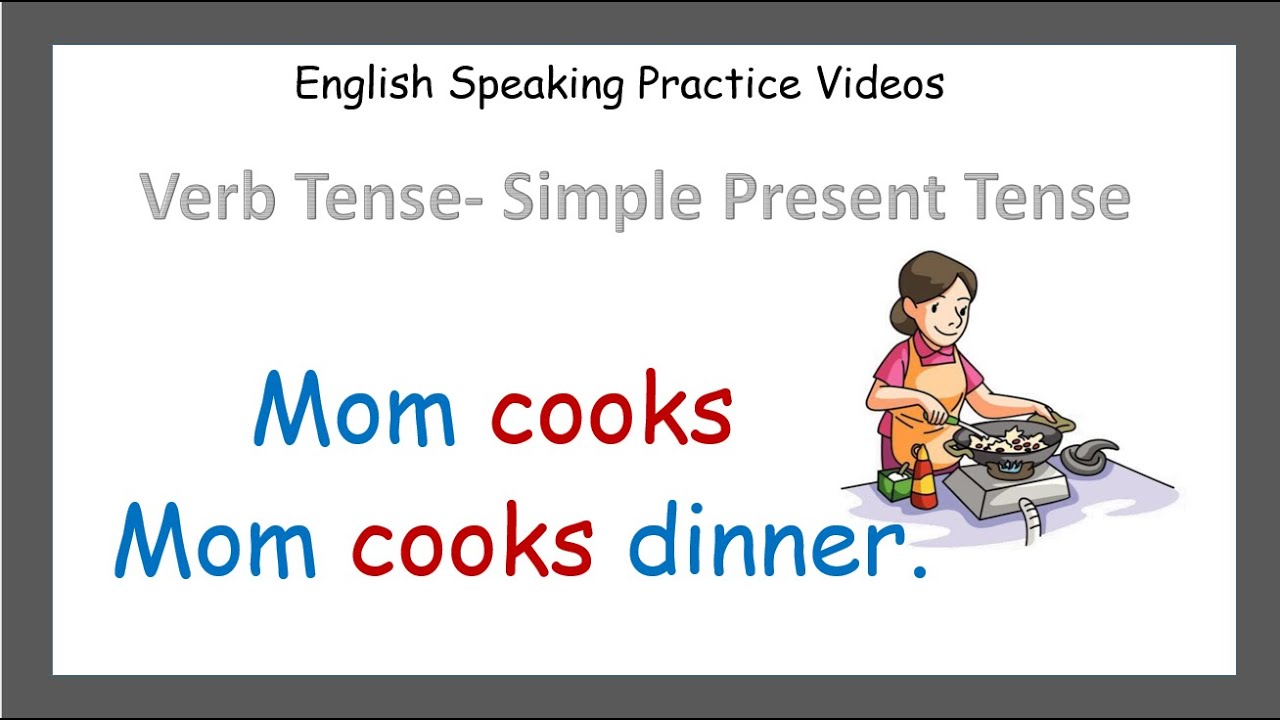 Short Sentences in Simple Present Tense| English Speaking | Present Tense | English Grammar