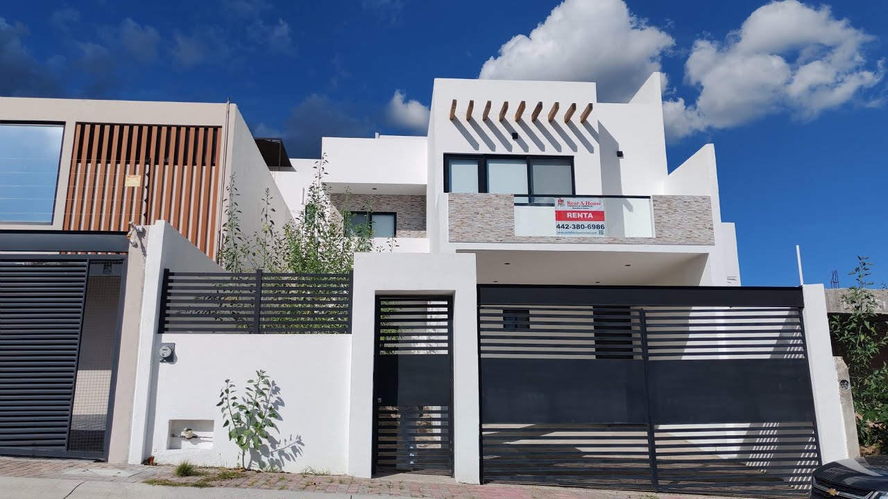 Renta casa nueva en juriquilla 