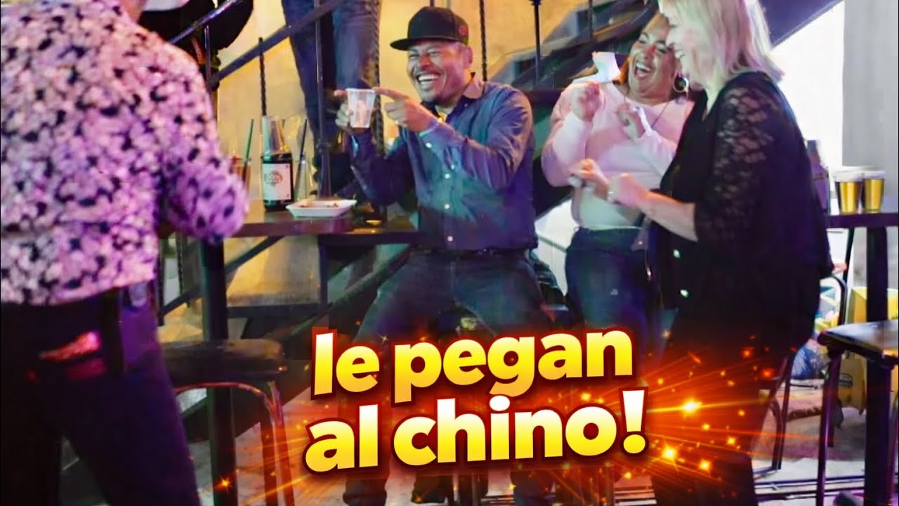 OMAR Y EDITH NO PUDIERON HACER QUE EL CHINO BAILARA POR QUÉ LE PEGAN !