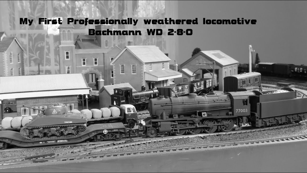 Bachmann WD 2-8-0: My First Professionally Weathered Locomotive by TMC