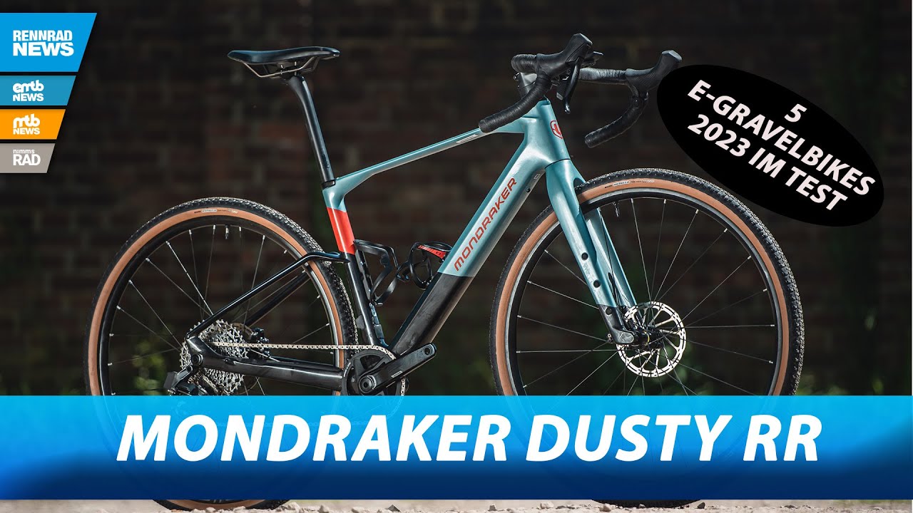 Mondraker Dusty RR Test: 5 E-Gravel Bikes im Vergleich